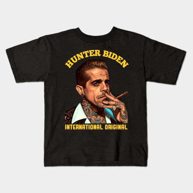 Hunter Biden Kids T-Shirt by stuff101